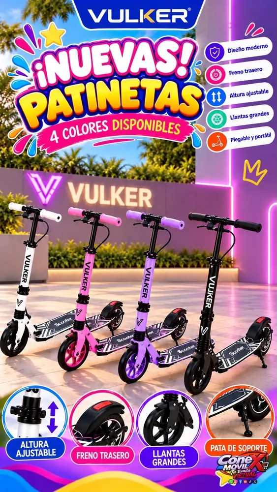 PATINETAS VULKER REF. QZ009