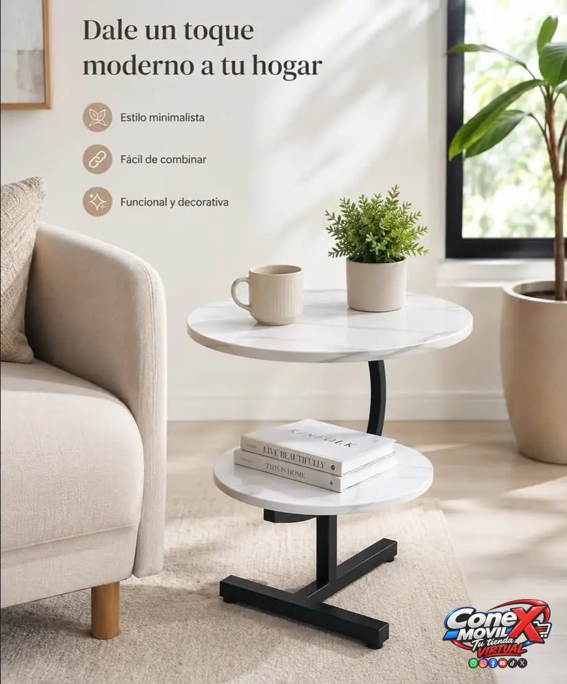 MESA AUXILIAR DE DOS NIVELES